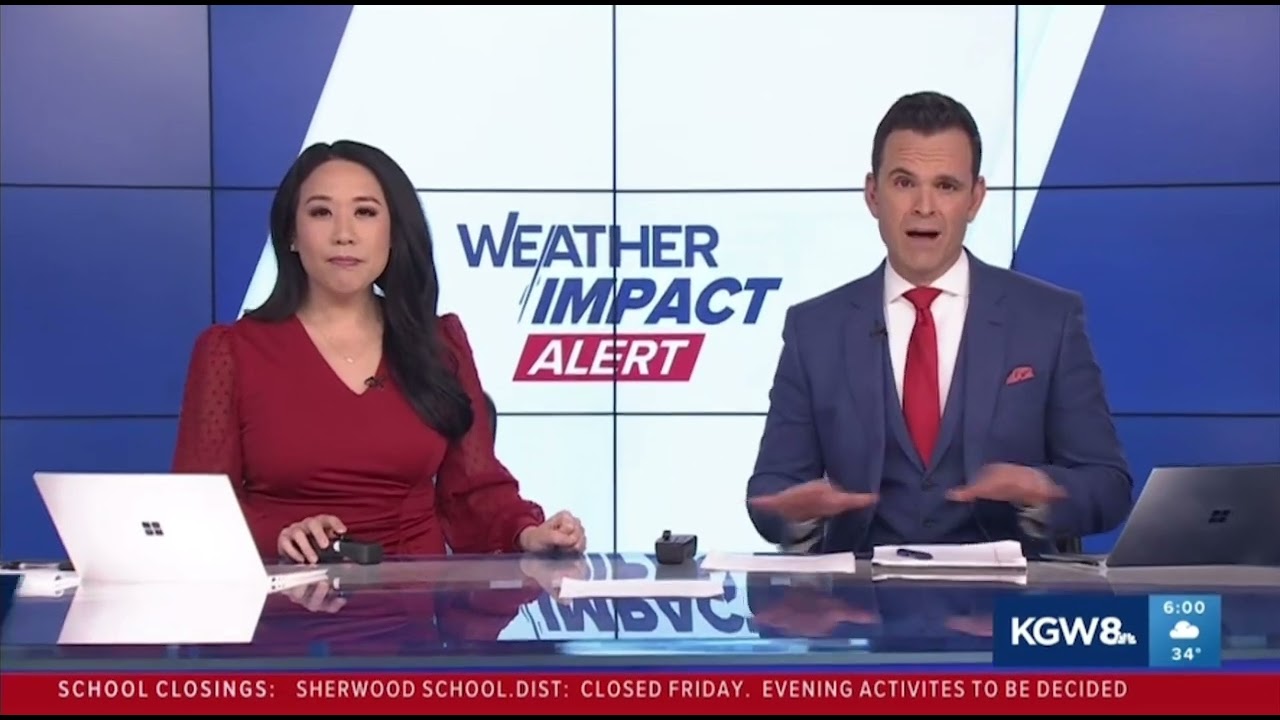 KGW | KGW News at 6pm - Weather Impact Alert Open and Rejoin - February 13, 2025