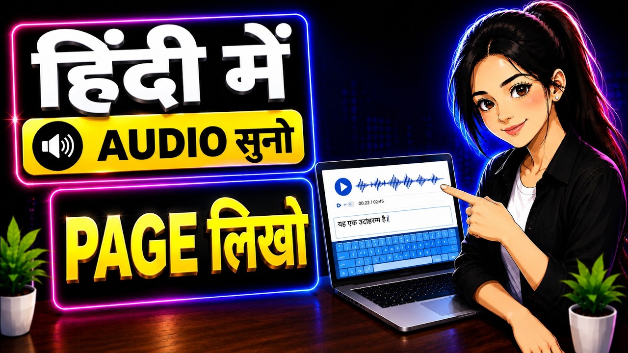 Listen to Audio, Write it Down | Online Typing Job for Students | No Investment