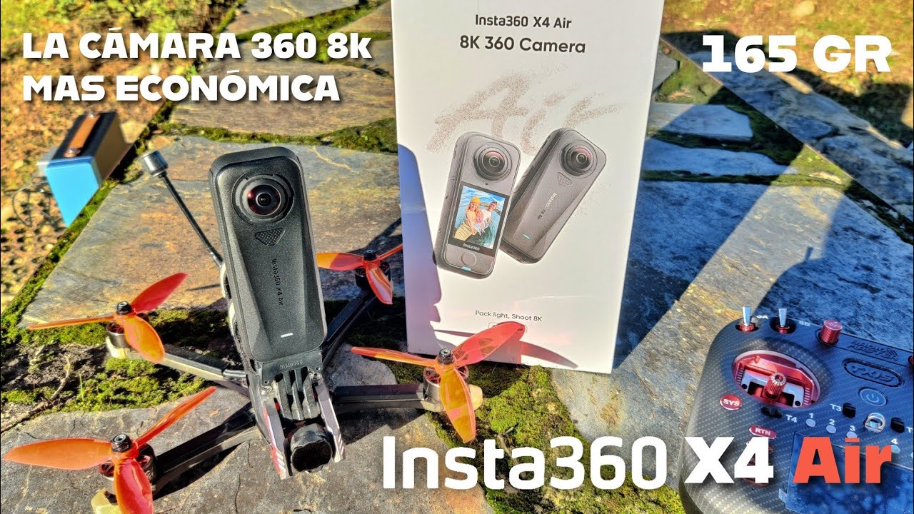 INSTA360 X4 AIR La Cámara 360 más ligera y Barata 🔥 solo 165 Gr