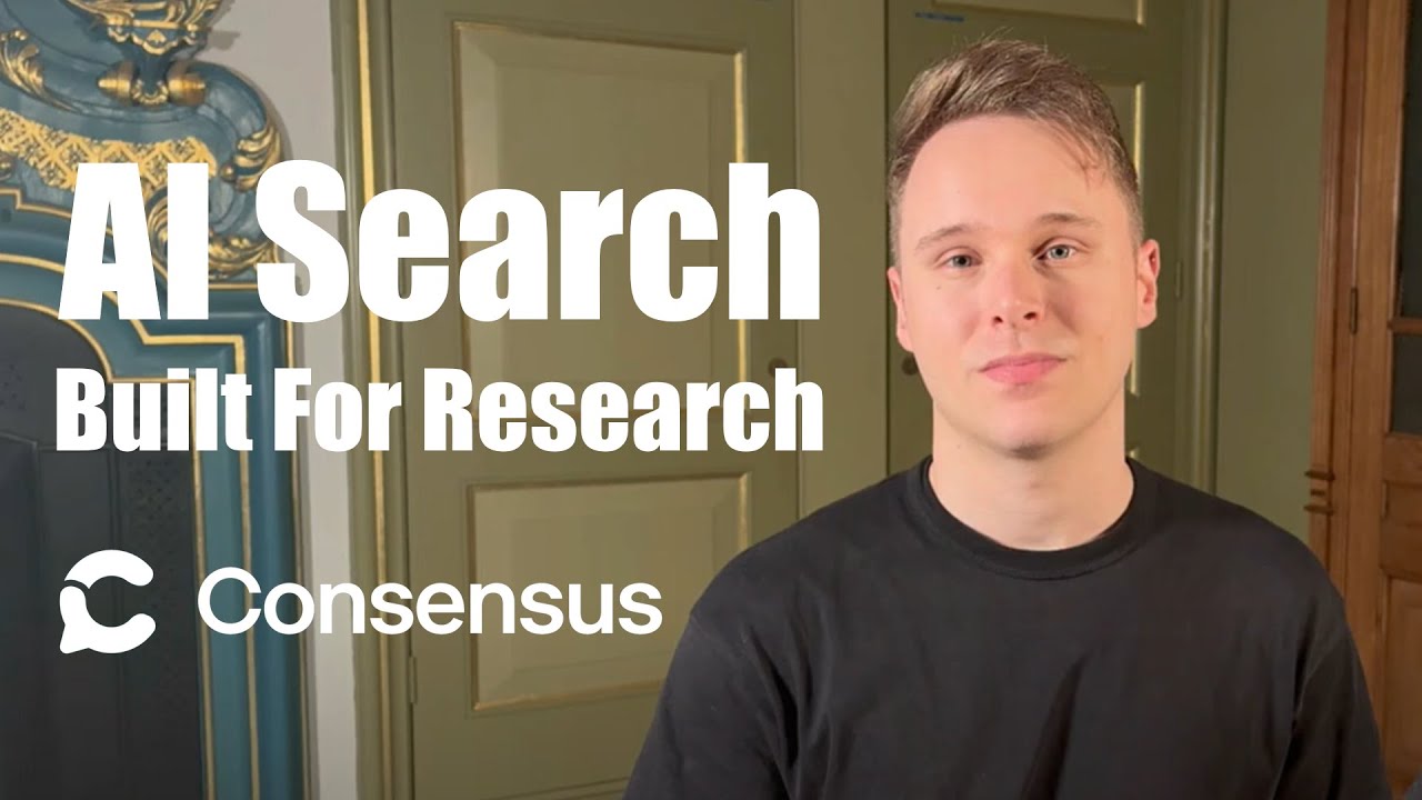 An AI Search Engine Built for Academic Research - Consensus Walkthrough