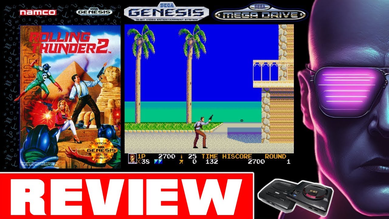 Rolling Thunder 2 REVIEW | Sega Mega Drive/Genesis | retroActive
