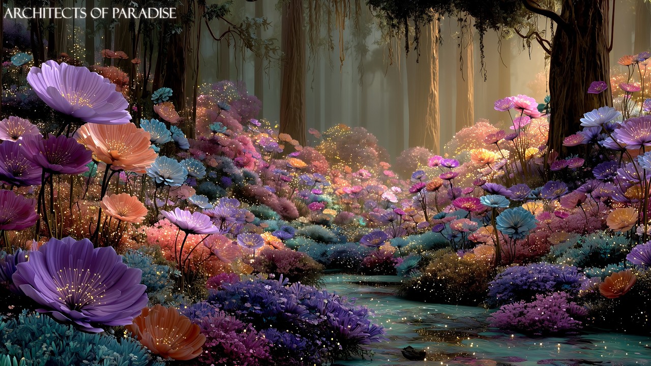 The Enchanted Blossom Valley 🌸 Magical Fairy Forest Ambience for Relaxation, Study & Deep Sleep