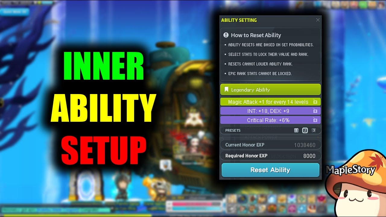 [Maplestory] Как я бы начал развивать внутренние способности — советы для начинающих Maplestory 2025