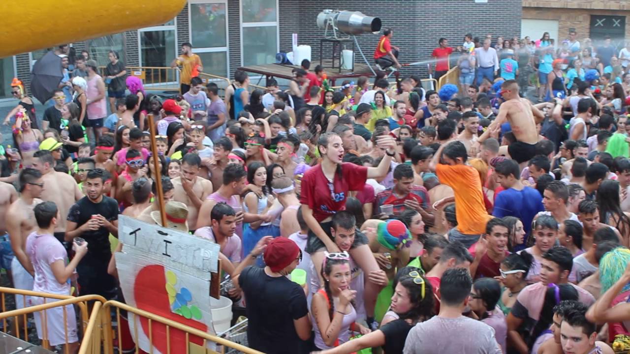 Fiesta de la Espuma 2016 en Santa Marta de Tormes