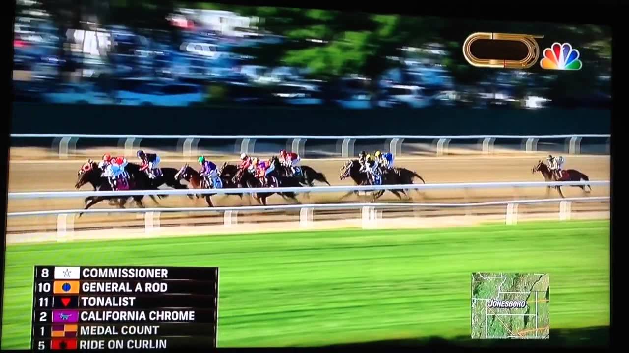 CALIFORNIA CHROME RUNS AT BELMONT FOR TRIPLE CROWN!!