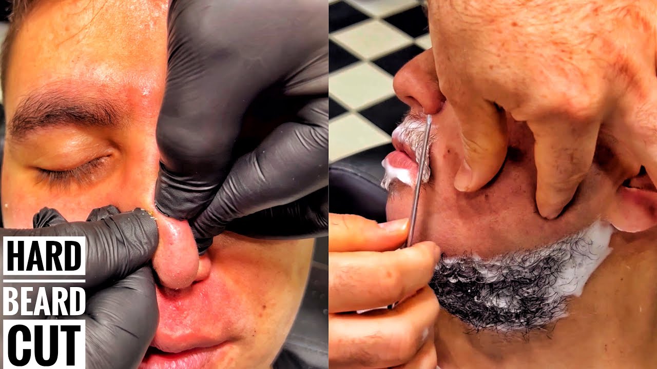 ASMR BEARD CUT • Razor Show with Turkish Barber • Sleep Time