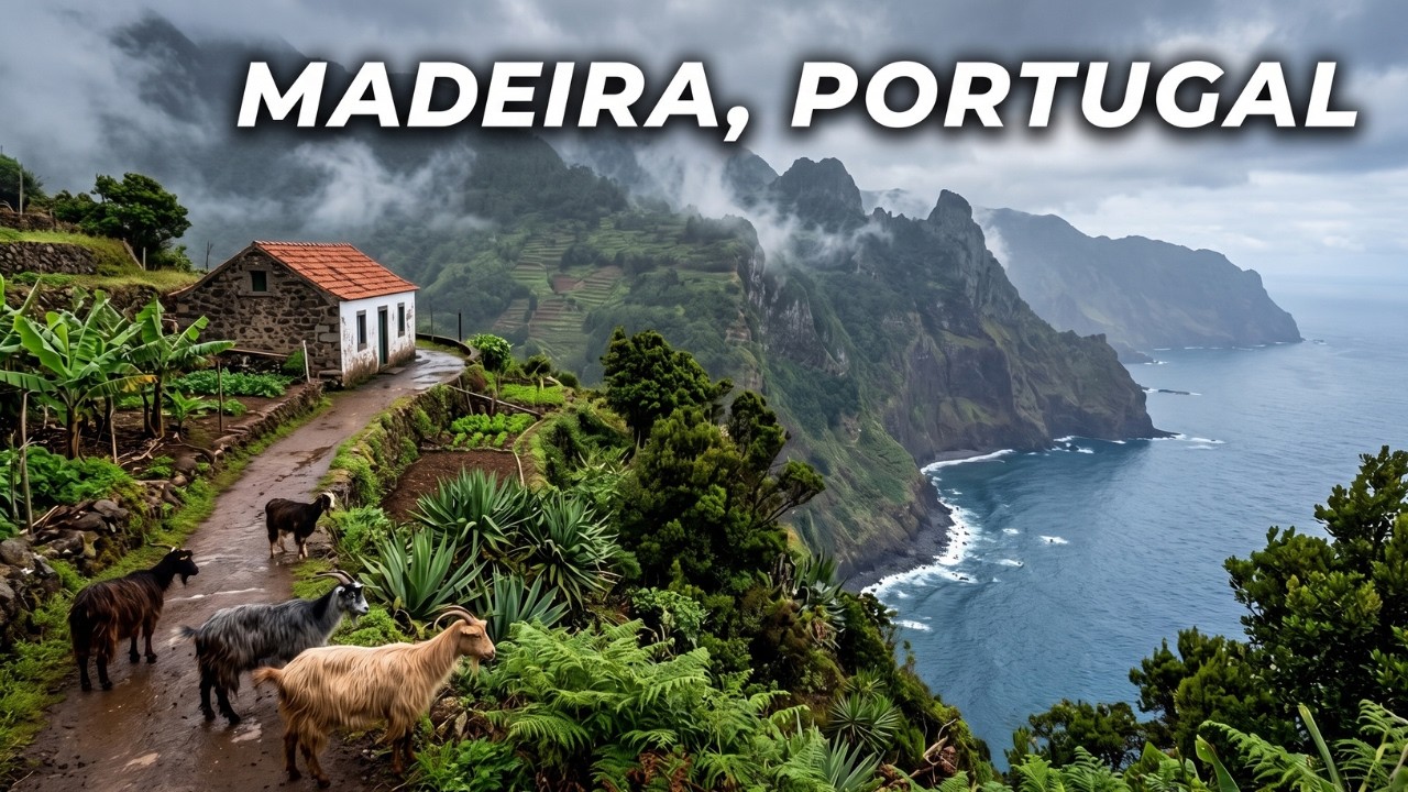 Madeira, Portugal: The Island Where Cristiano Ronaldo Was Born | 4K Documentary