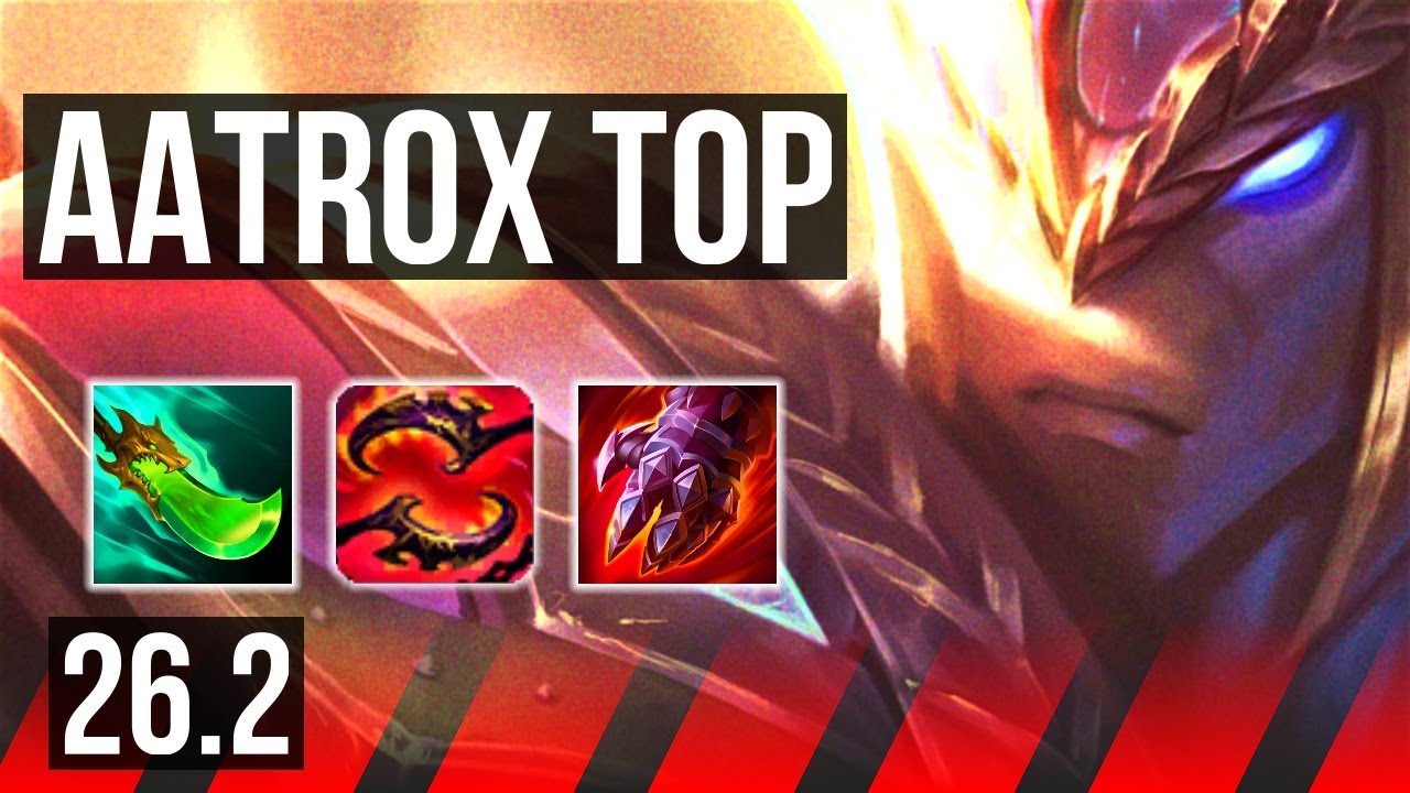 AATROX vs DARIUS (TOP) | 44K damage | KR Master | 26.2