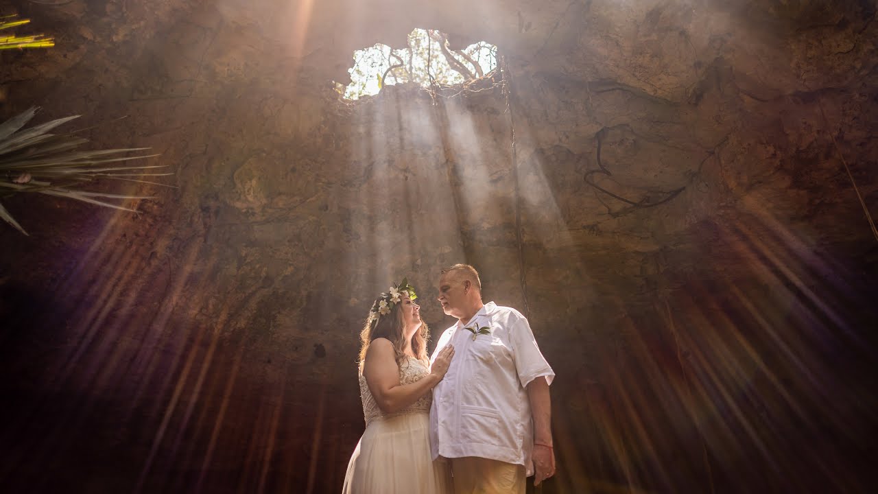 Cenote Wedding Ceremony in Mexico