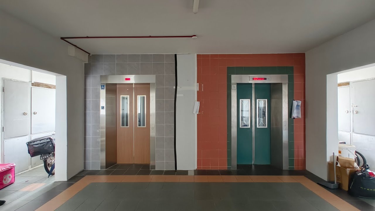 (will be gone very soon) IMPRESSIVE DONG YANG elevator at Block 14 Toa Payoh Lorong 7