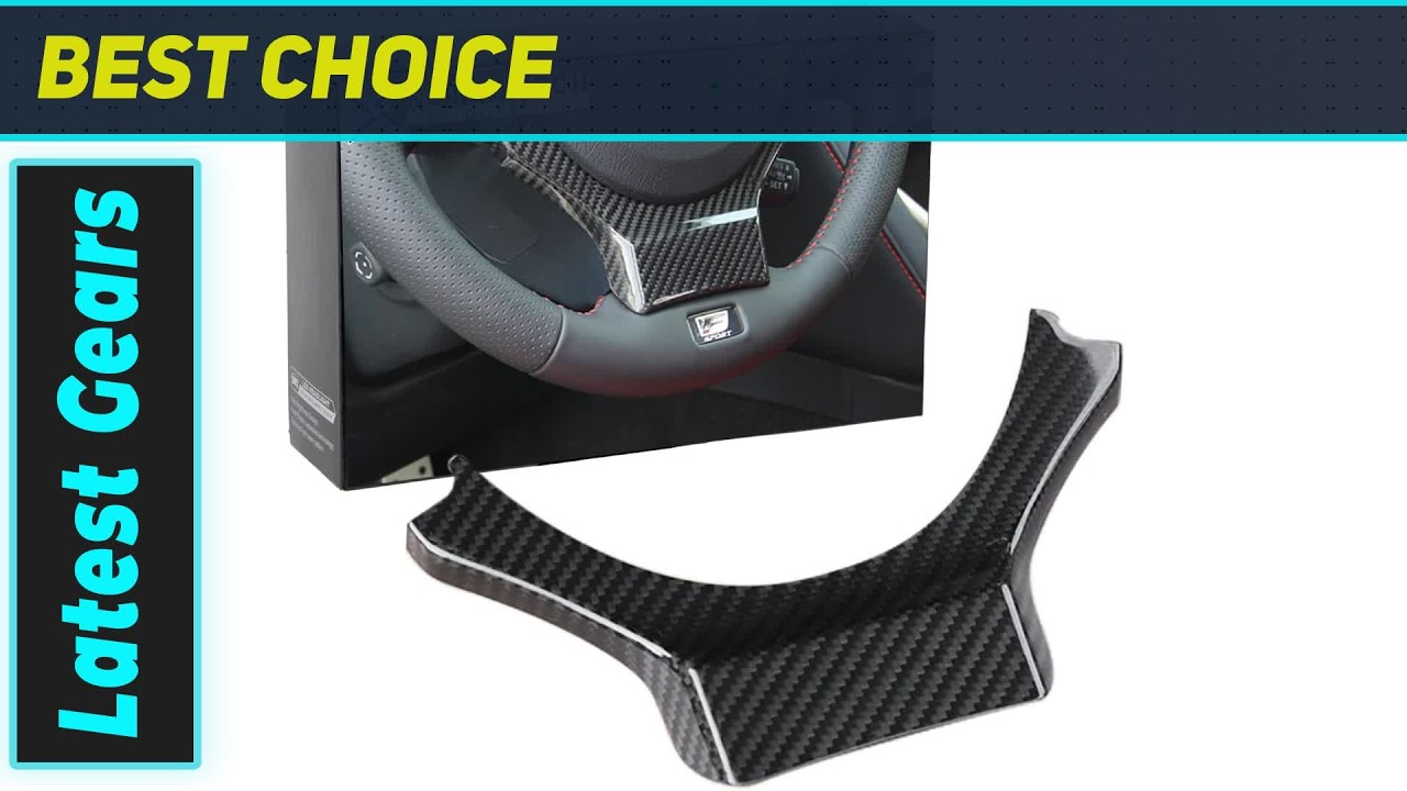 Xotic Tech Carbon Fiber Steering Trim: Lexus IS NX RC Upgrade!