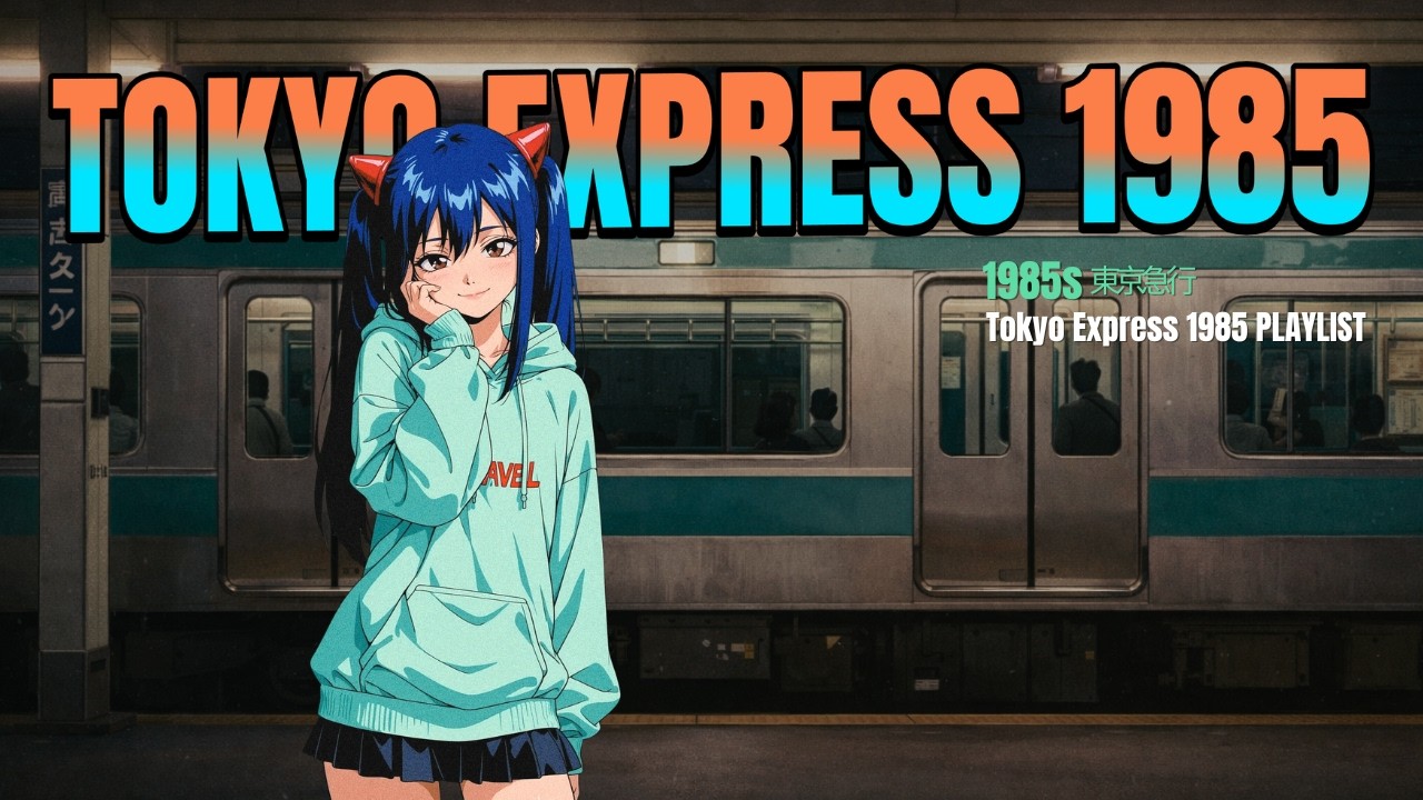 TOKYO EXPRESS 1985 – Midnight City Pop Drive | 懐かしい日本シティポップ【Playlist 18】