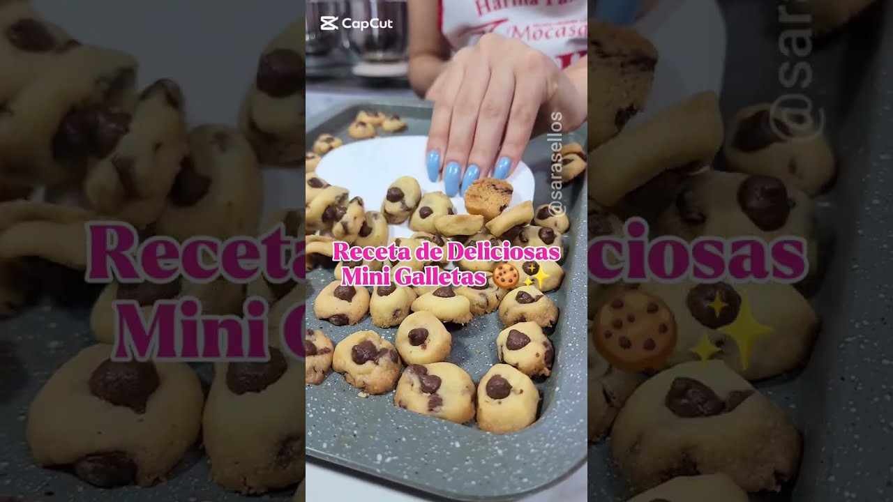 Como hacer Mini galletas - Receta f&aacute;cil de Mini galletas ideales para vender y emprender