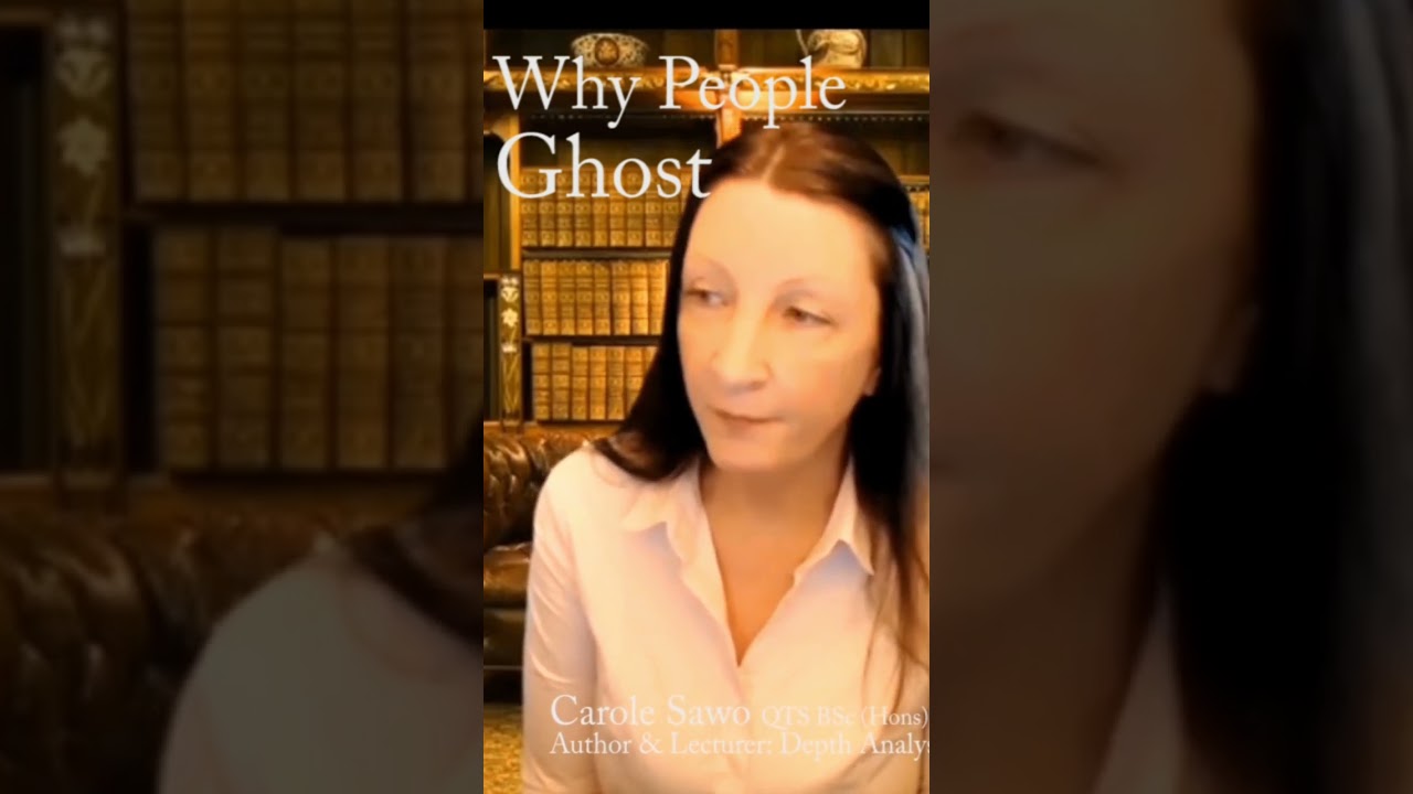 Why people ghost.
