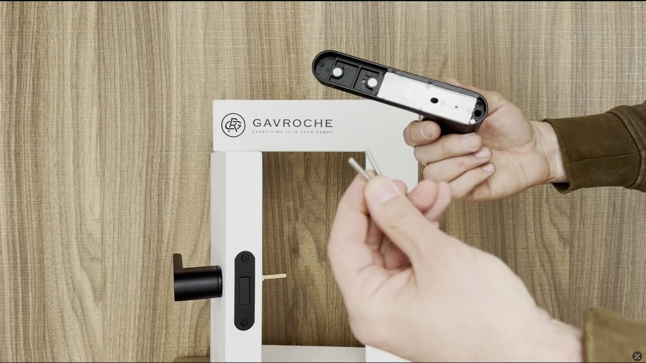 Монтаж дверної ручки GAVROCHE -  GRclick