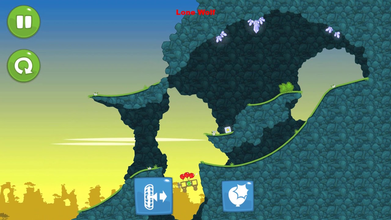 Bad Piggies When Pigs Fly level 14