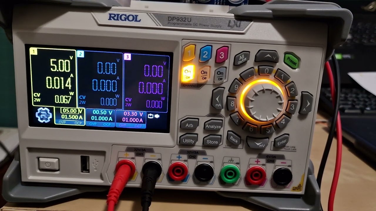 Rigol DP932U Programmable DC power supply review video