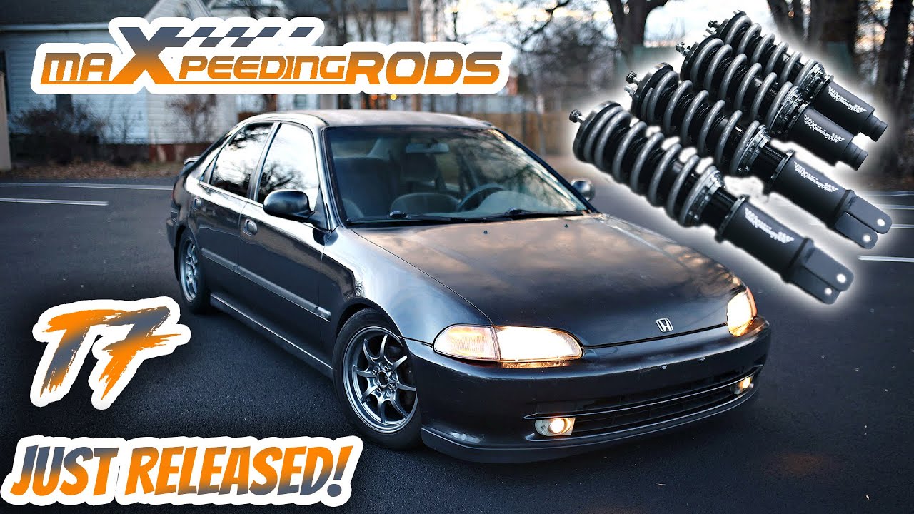 Модернизация подвески Budget Civic Coilovers 1995 года