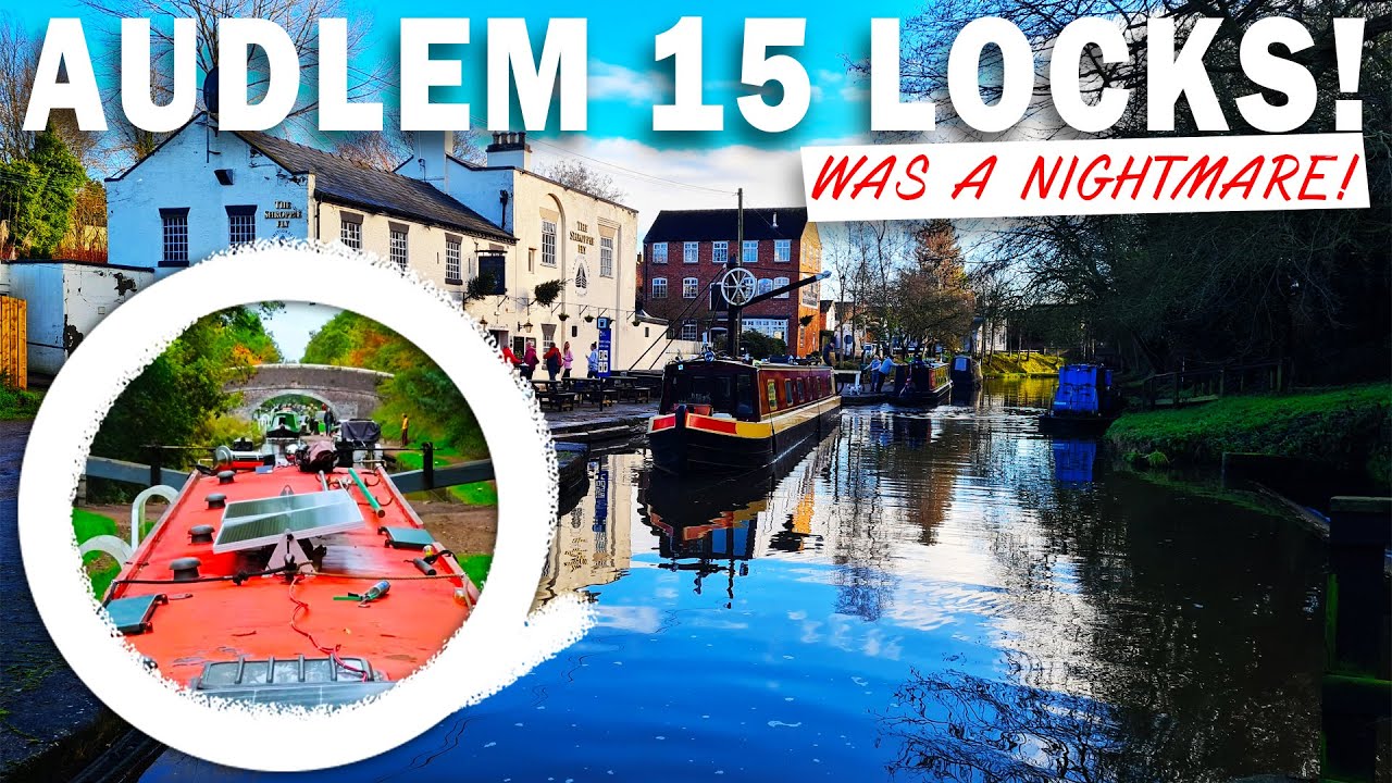 Полёт на двух узких лодках по шлюзу Одлем был просто КОШМАРОМ! - 596