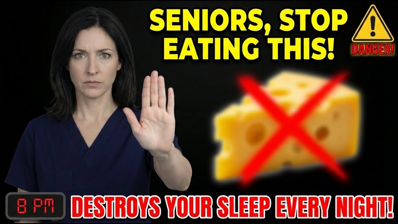 SENIORS, This Food You Eat Every Night Is DESTROYING Your Sleep!