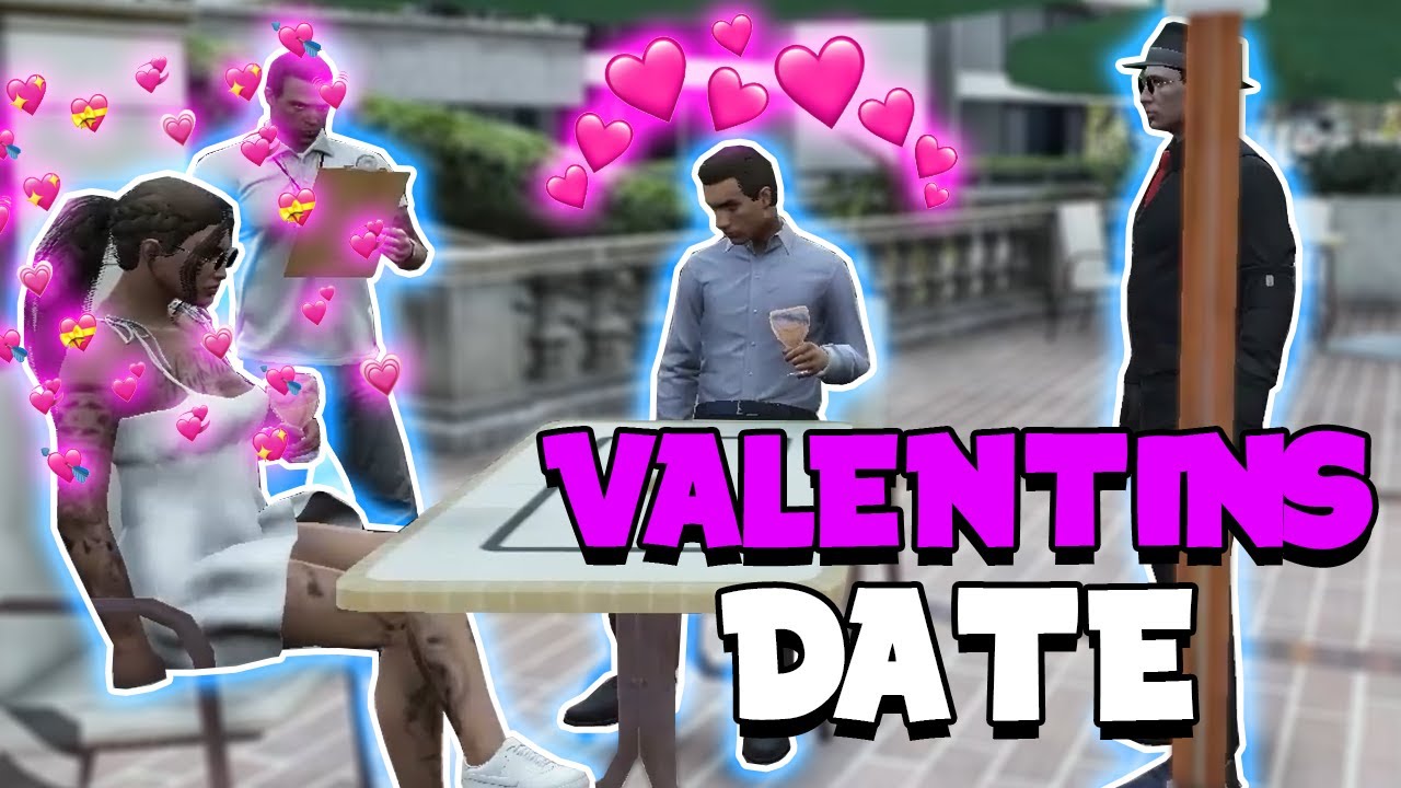 VALENTINSDATE GÅR GALT! 🌸💀 / NY KÆRSTE?! | GTA 5 RP