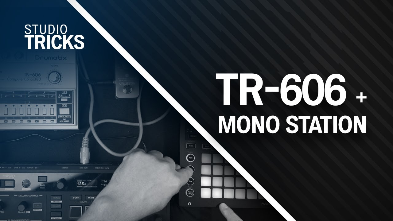 Roland Tr-606 + Novation Circuit Mono Station | riemannkollektion.com