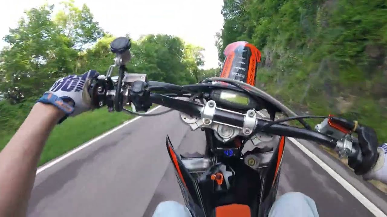 DOLOMITES with my KTM EXC 125 | RAW | FMF SHORTY