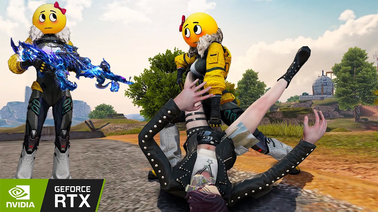 FREE EMMA SHY FACE 39 KILL 1 MATCH BLOOD STRIKE RANDOM SQUAD MAX GRAPHIC DESERTED VALLEY