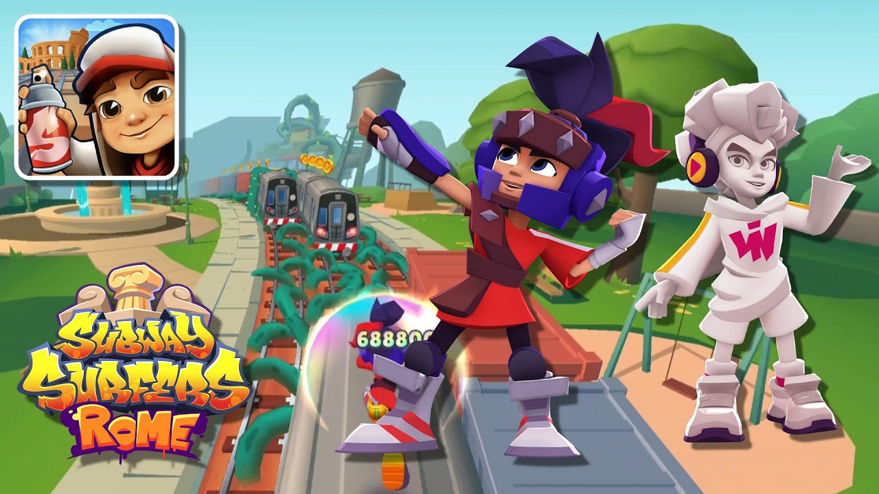 Major Speed Unlocked - Subway Surfers Rome 2026 No Floor Challenge - Plant Invasion