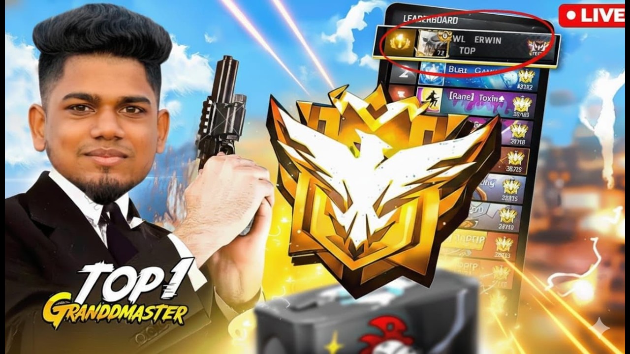 FREE FIRE LIVE TAMIL II ROAD TO REGION WITH HIGHEST STREAK CHALLENGE