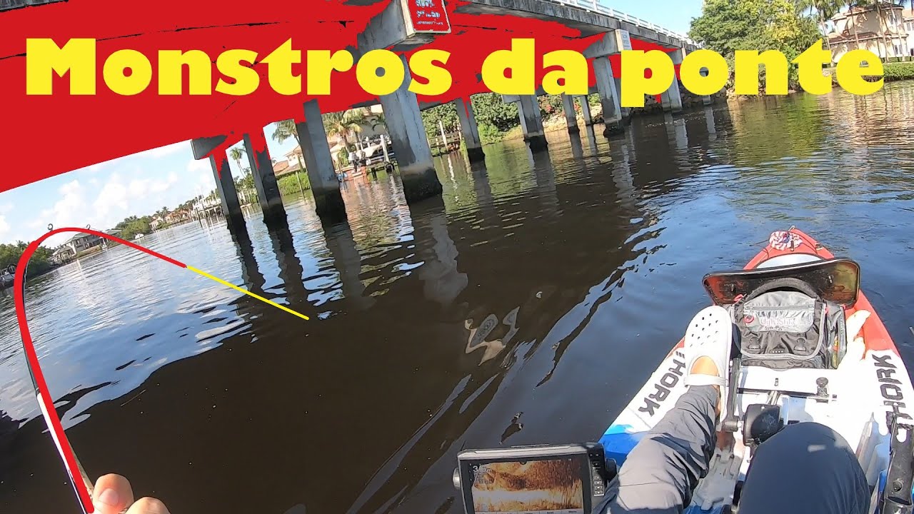 Pescaria de Robalo gigante só MONSTROS nessa ponte!!