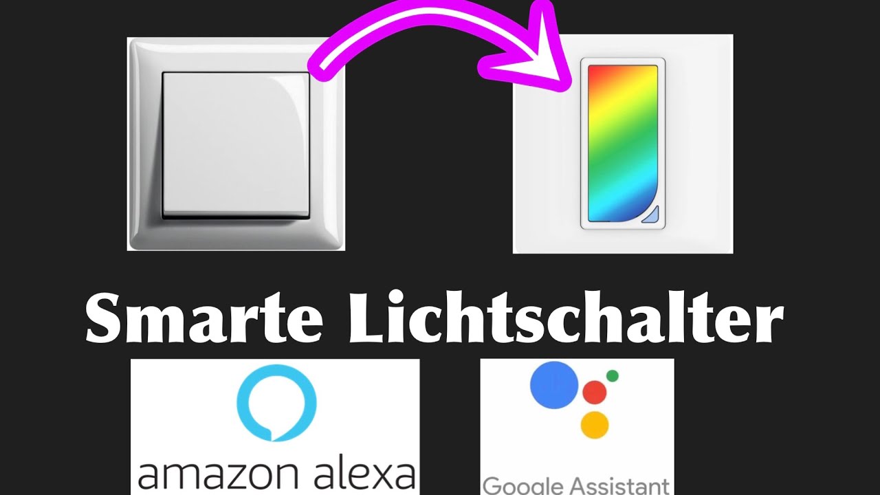 Smarte Lichtschalter Nachtlicht Installation + Probleme beheben Alexa Google Assistent 4K