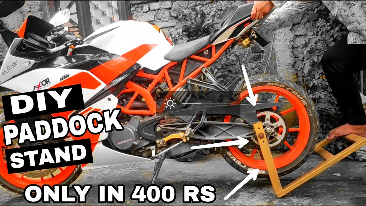 Best Paddock Stand For Any Bike  /DIY/ Paddock stand for ktm rc