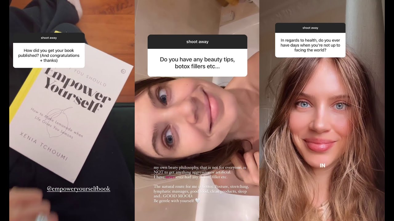 XENIA TCHOUMITCHEVA INSTAGRAM Q&A 11/07/2024 #xenia
