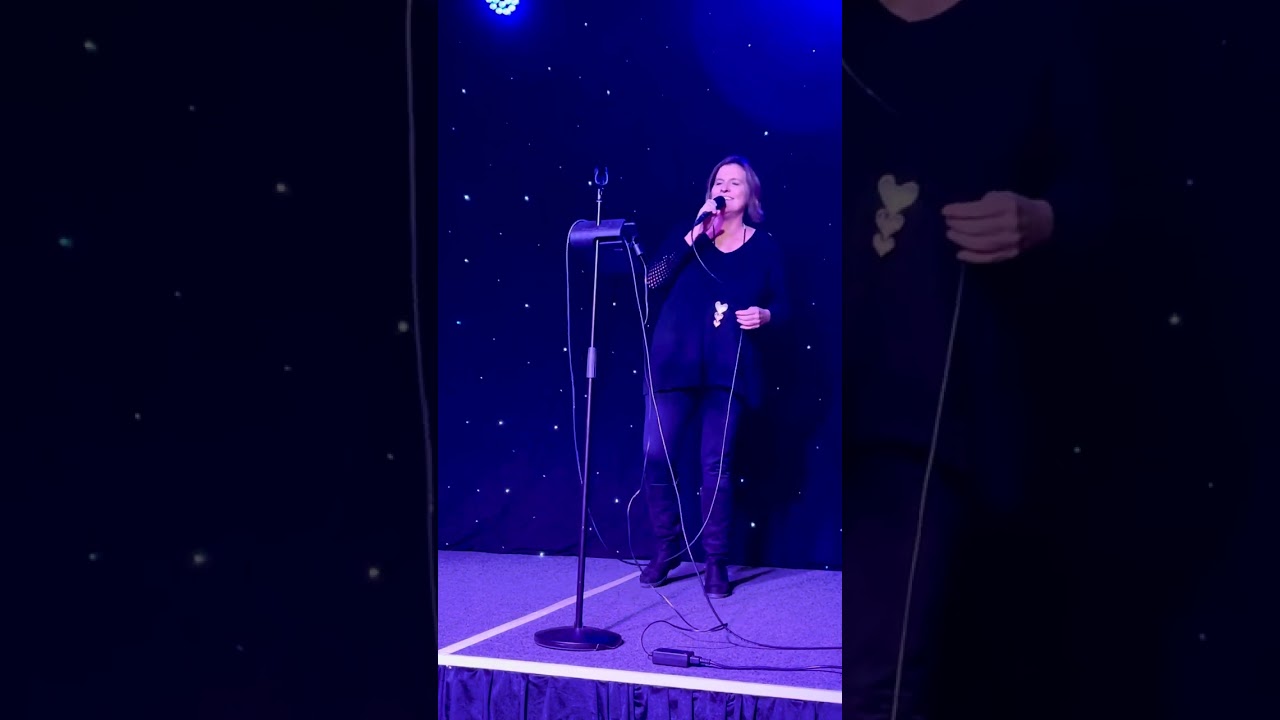 Singer songwriter Sally Cooper &ldquo;I was fine before I met you&rdquo;. Original live vocal looping song.