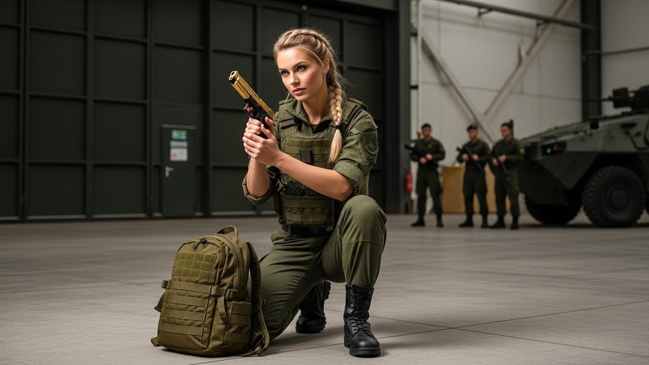 Przeszukali Jej Plecak — Aż Złoty Desert Eagle Odsłonił Jej Tożsamość