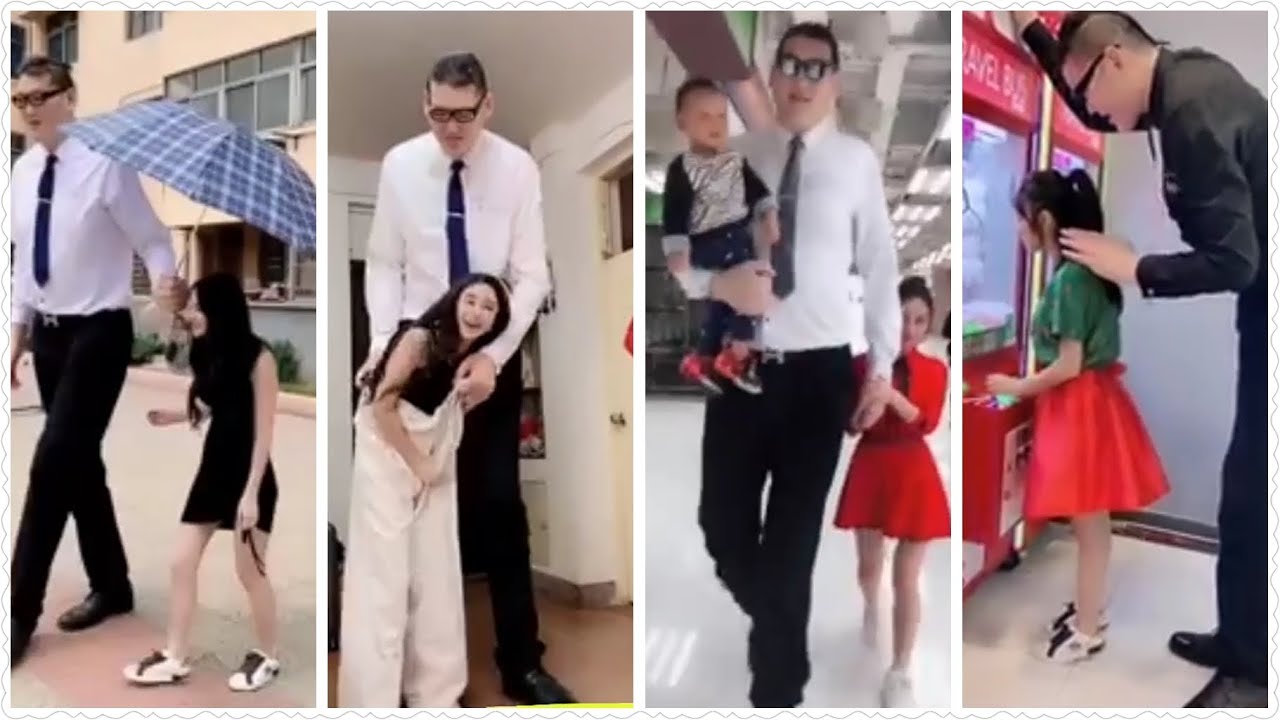 Manusia RAKSASA dengan istrinya |amazing couple | #Viral