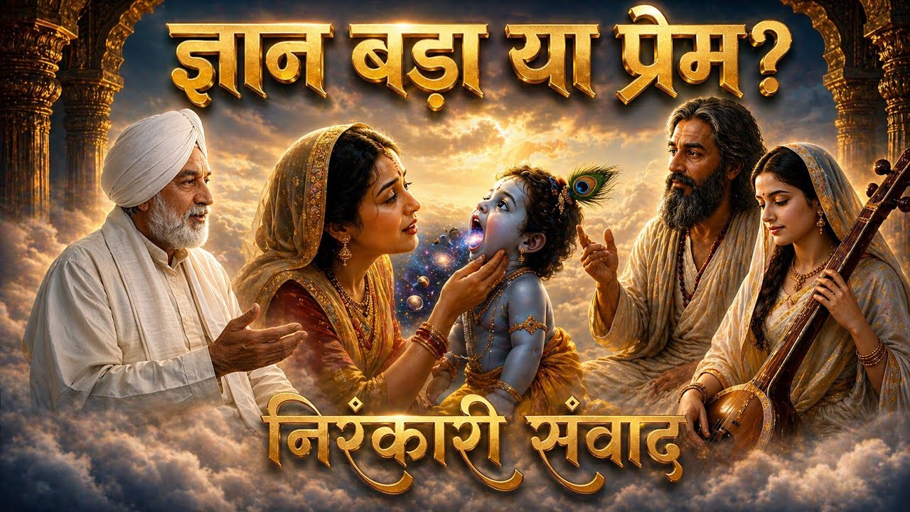 सच्चा प्रेम क्या है?| क्या ज्ञान से भी ऊंचा है प्रेम | निरंकारी संवाद