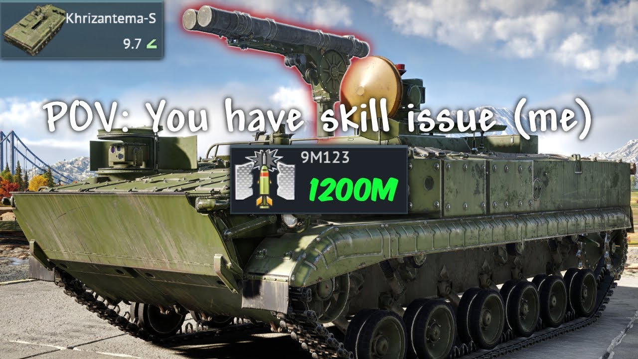 Radar Lock For Ground Tanks?!?! I Khrizantema-S