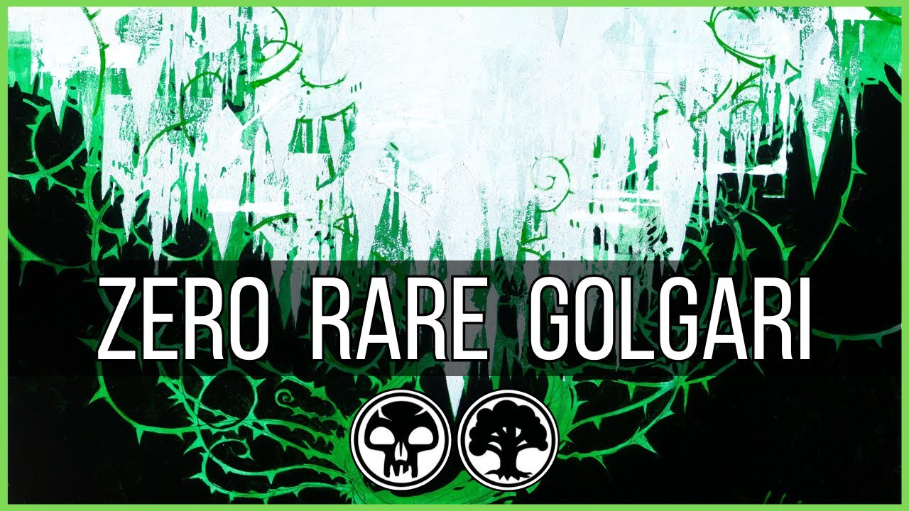 Zero Rare | Golgari Delirium Insidious Roots | Budget Standard Artisan Deck | MTG Arena