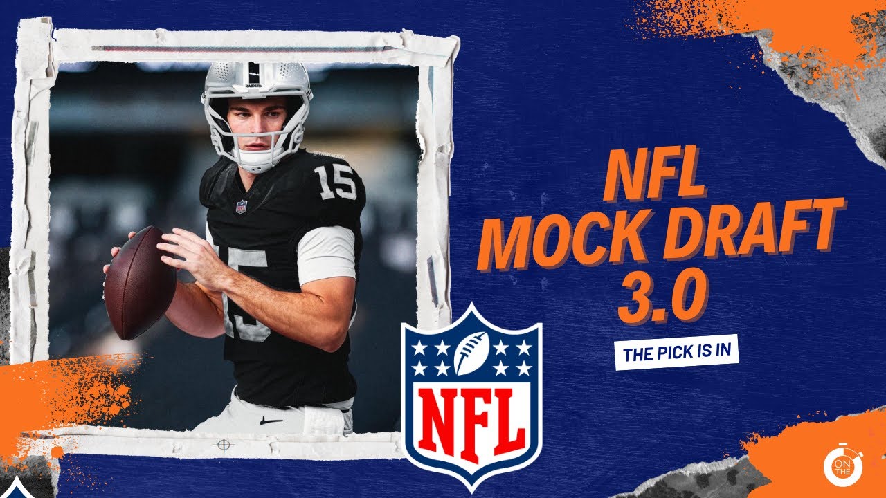 NFL MOCK DRAFT 2026 ON THE CLOCK 3.0