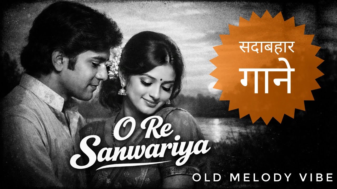 O Re Saawariya | Old Hindi Romantic Song | Heart Touching 60s-70s Vibe Love Song 