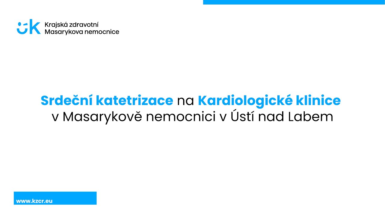 Vyšetření srdeční katetrizace