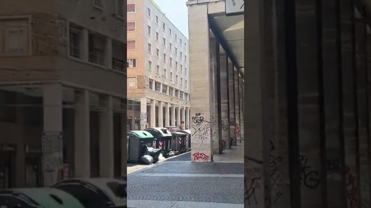 Walking around Bologna Italy
