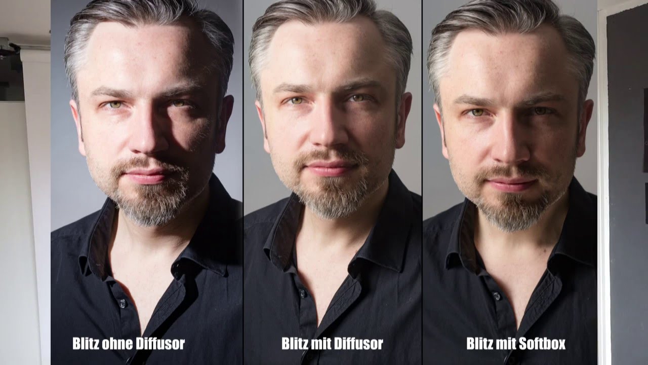 One Light Setup Teil 1 - Ein Systemblitz