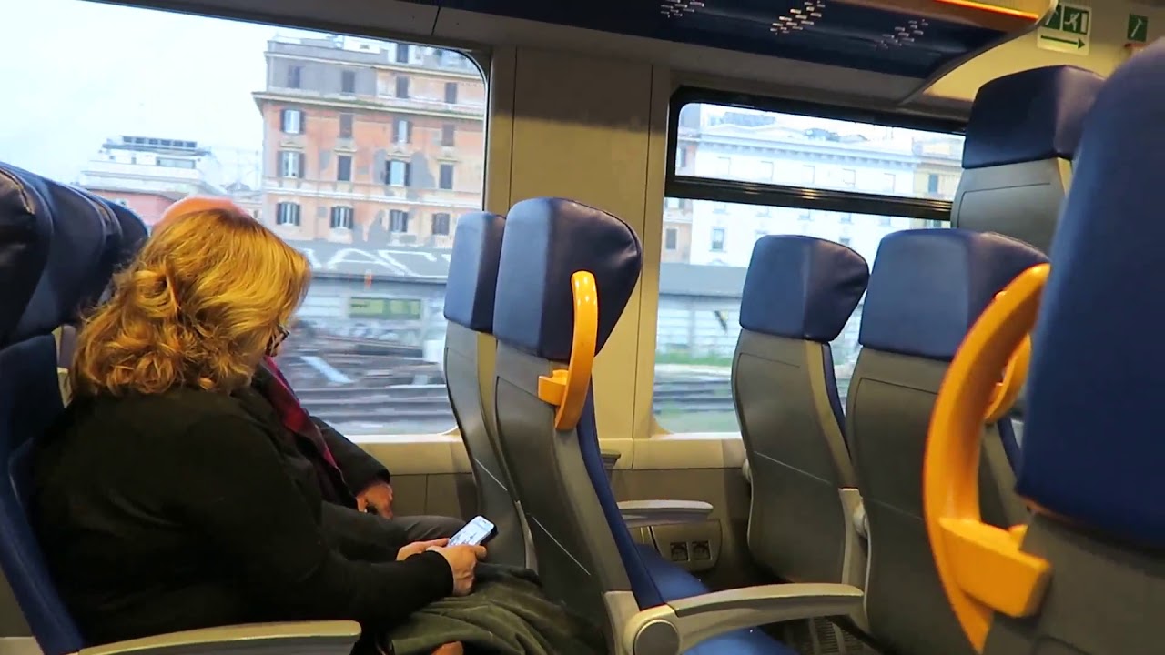 Trenitalia Leonardo Express Train Ride: Rome Termini to Fiumicino Airport  25 January 2019