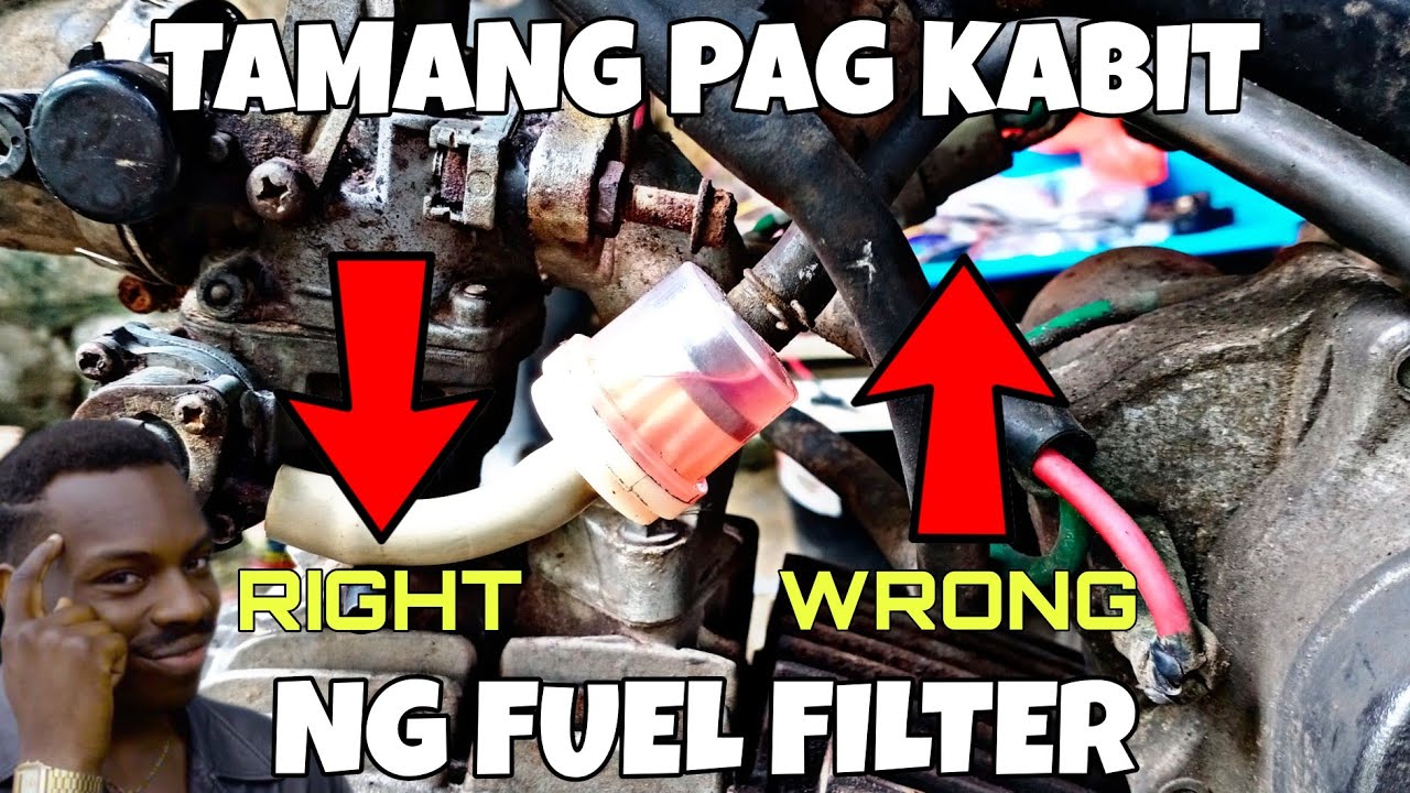 Tamang Pag-Kabit Ng Fuel Filter Sa MOTOR | Nonpro Mechanic Vlogs