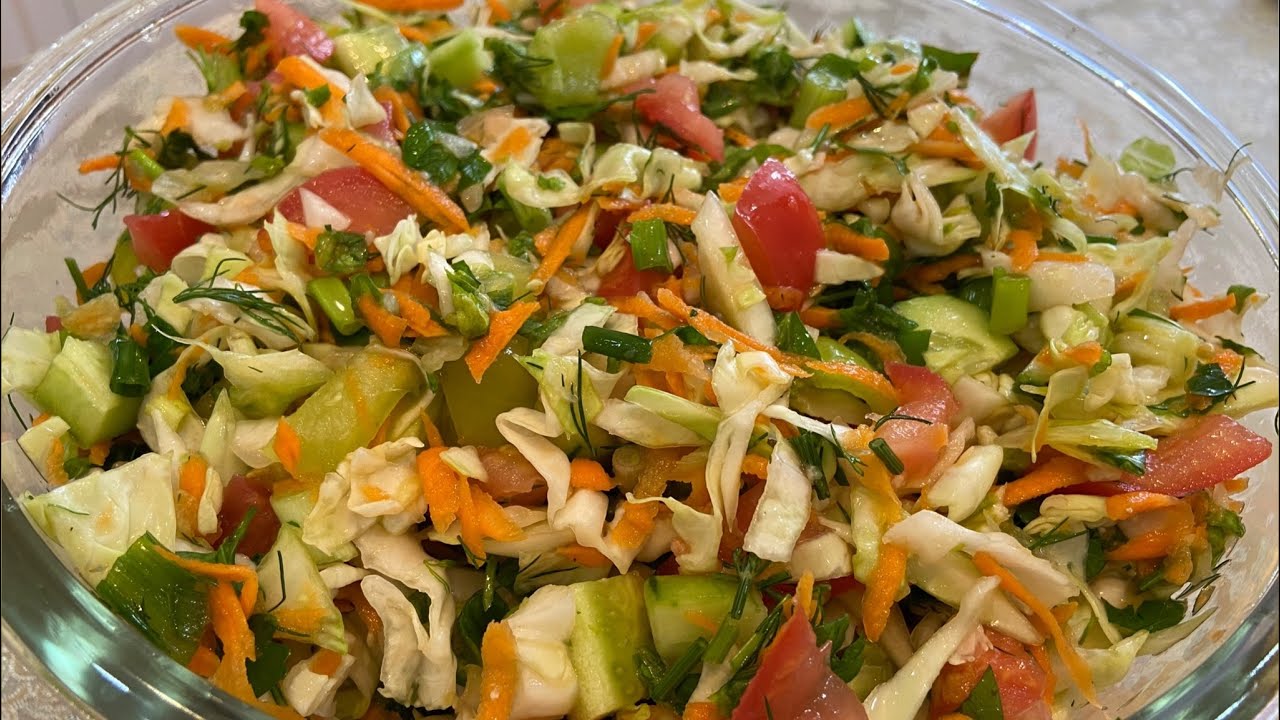 PƏHRİZ SALATI TƏRƏVƏZLİ/VEGETABLE DİET SALAD
