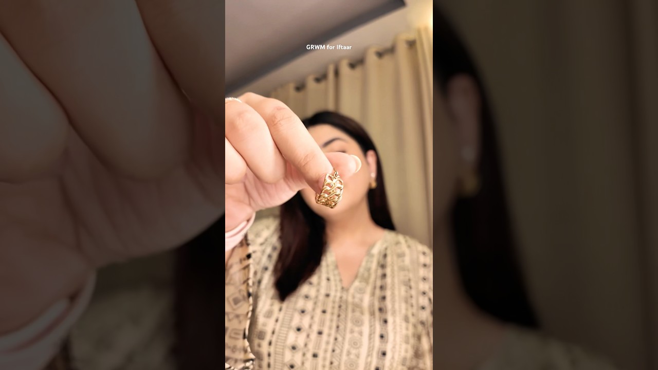 GRWM for Iftaar ✨ #grwm #iftaar #ramzan #glossips