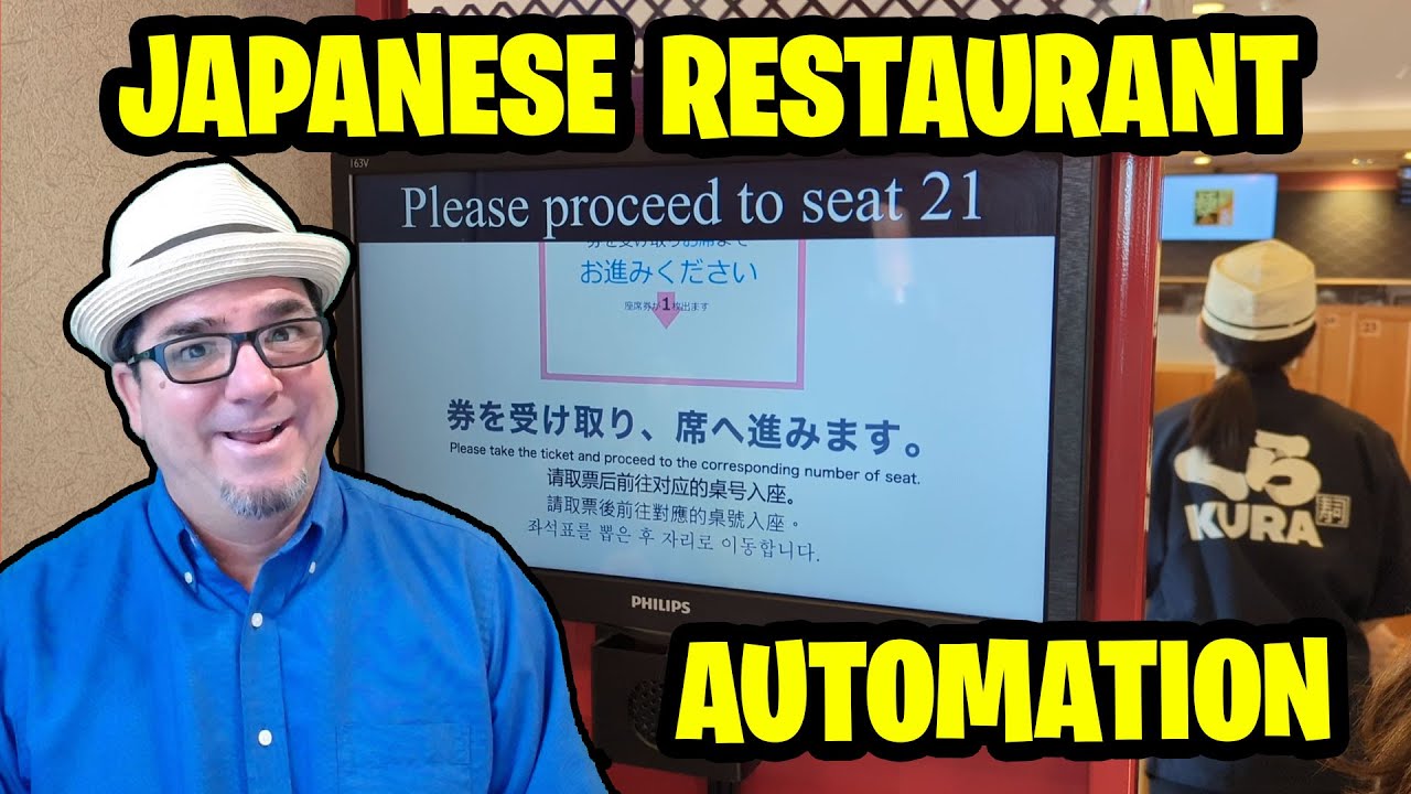 Japanese Restaurant Automation at Kura Sushi 🍣